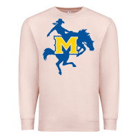 Pale Pink mcneese  athletics Premium Sweatshirt - PixelFlow