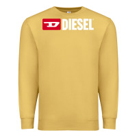 Antique Gold Diesel Premium Sweatshirt - PixelFlow