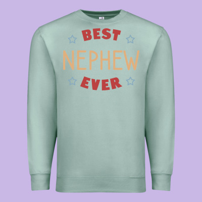 Best Nephew Ever Premium Sweatshirt Designed By Pixelflow