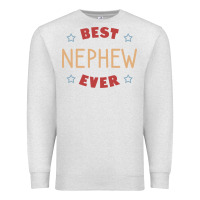 Oatmeal Heather Best nephew ever Premium Sweatshirt - PixelFlow