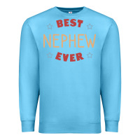 Ocean Blue Best nephew ever Premium Sweatshirt - PixelFlow