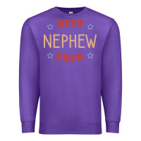 Purple Best nephew ever Premium Sweatshirt - PixelFlow