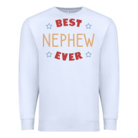 White Best nephew ever Premium Sweatshirt - PixelFlow