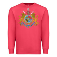 Cardinal Iran Coat of arms Flag souvenir Iranian Persian Premium Sweatshirt - PixelFlow
