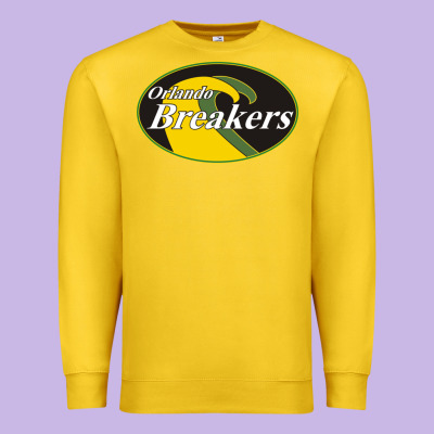 Orlando Breakers Football Team Premium Sweatshirt Designed By Pixelflow