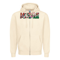 Sandshell mexican flag sunflower madre Zipper Hoodie - JahusDesignShop