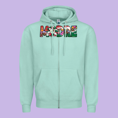 Mexican Flag Sunflower Madre Zipper Hoodie Designed By Jahusdesignshop