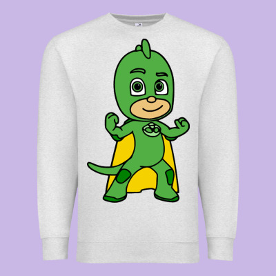 Gekko Cat Boy Premium Sweatshirt Designed By Pixelflow