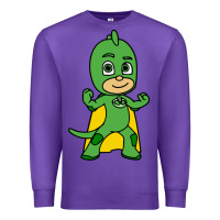 Purple gekko cat boy Premium Sweatshirt - PixelFlow