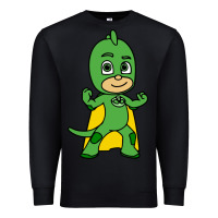 Black gekko cat boy Premium Sweatshirt - PixelFlow