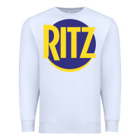 White ritz cracker Premium Sweatshirt - PixelFlow