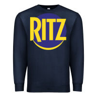 Navy ritz cracker Premium Sweatshirt - PixelFlow