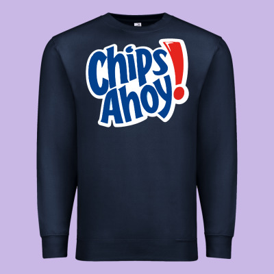 Chips Ahoy Snack Premium Sweatshirt Designed By Pixelflow
