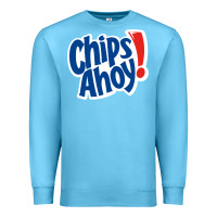 Ocean Blue chips ahoy snack Premium Sweatshirt - PixelFlow