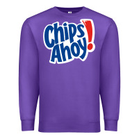 Purple chips ahoy snack Premium Sweatshirt - PixelFlow