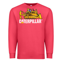 Cardinal bulldozercat 2 Premium Sweatshirt - PixelFlow