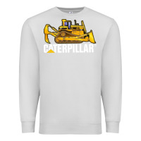 Dove Grey bulldozercat 2 Premium Sweatshirt - PixelFlow