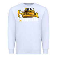 White bulldozercat 2 Premium Sweatshirt - PixelFlow