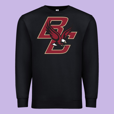 Boston College Eagl3s Premium Sweatshirt Designed By Snappyart