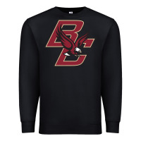 Black boston college eagl3s Premium Sweatshirt - SnappyArt