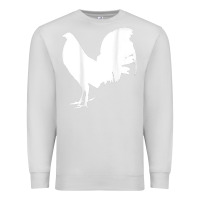 Dove Grey game fowl gallegos, rooster, chicken t shirt Premium Sweatshirt - PixelFlow