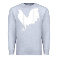 Heather Grey game fowl gallegos, rooster, chicken t shirt Premium Sweatshirt - PixelFlow