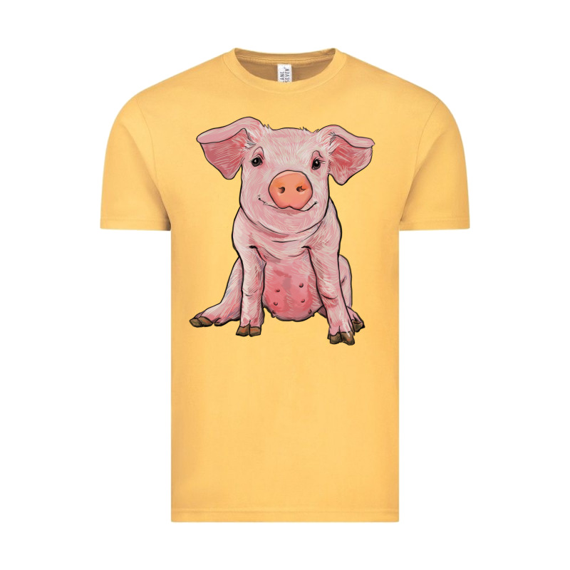 Sitting Pig Vintage Tee by RanaPortraitStore | Teevron
