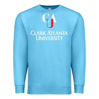 Ocean Blue clark atlanta university Premium Sweatshirt - SnappyArt