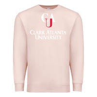 Pale Pink clark atlanta university Premium Sweatshirt - SnappyArt