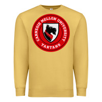 Antique Gold carnegie mellon tartans Premium Sweatshirt - SnappyArt