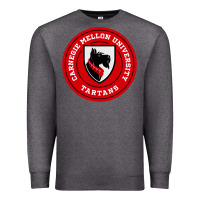 Charcoal Heather carnegie mellon tartans Premium Sweatshirt - SnappyArt