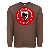 Chestnut carnegie mellon tartans Premium Sweatshirt - SnappyArt