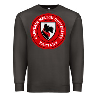 Smoke carnegie mellon tartans Premium Sweatshirt - SnappyArt