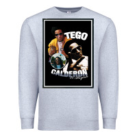 Heather Grey tego calderon Premium Sweatshirt - SnappyArt