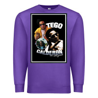 Purple tego calderon Premium Sweatshirt - SnappyArt