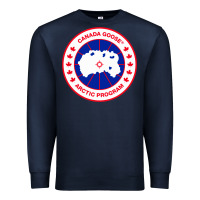 Navy canada goose Premium Sweatshirt - SnappyArt