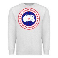 Oatmeal Heather canada goose Premium Sweatshirt - SnappyArt