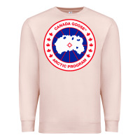 Pale Pink canada goose Premium Sweatshirt - SnappyArt