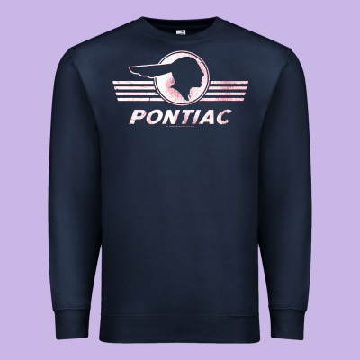 Pontiac Distressed Premium Sweatshirt Designed By Snappyart