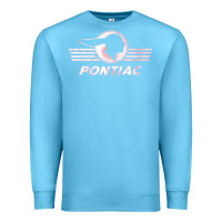 Ocean Blue pontiac distressed Premium Sweatshirt - SnappyArt