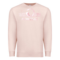 Pale Pink pontiac distressed Premium Sweatshirt - SnappyArt