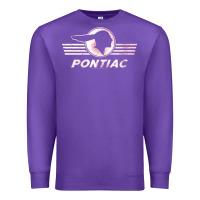 Purple pontiac distressed Premium Sweatshirt - SnappyArt