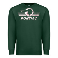 Sports Green pontiac distressed Premium Sweatshirt - SnappyArt