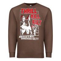 Chestnut Thrill Kill Kults, Thrill Kill Kults vintage, Thrill Kill Kults art, T Premium Sweatshirt - SnappyArt