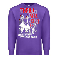 Purple Thrill Kill Kults, Thrill Kill Kults vintage, Thrill Kill Kults art, T Premium Sweatshirt - SnappyArt