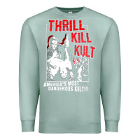 Seafoam Thrill Kill Kults, Thrill Kill Kults vintage, Thrill Kill Kults art, T Premium Sweatshirt - SnappyArt