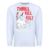 White Thrill Kill Kults, Thrill Kill Kults vintage, Thrill Kill Kults art, T Premium Sweatshirt - SnappyArt