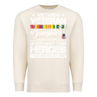 Sandshell VietNam Veteran daughter Most People Never Meet Their Heroes Premium Sweatshirt - SnappyArt