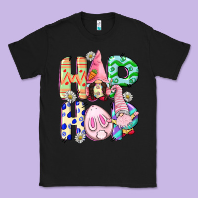 Hop Hop Easter Gnomies Easter Day Classic Tee Designed By Cowgirlartshop