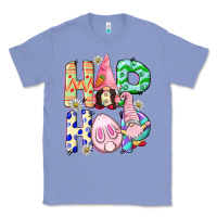 Colony Blue Hop hop Easter gnomies Easter Day Classic Tee - CowGirlArtShop